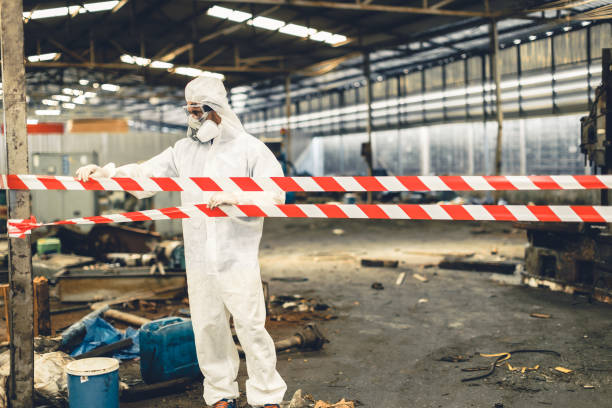 Professional Hoarding Cleanup technician working in Hillsdale, NJ